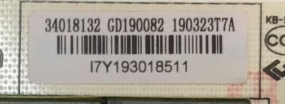 FUENTE PARA TV ATVIO / NUMERO DE PARTE 34018132 / L120E02C1 / 35022937 / I7Y193018511 / GD190082 / 190323T7A / MODELO UDl55MK662 - Imagen 2